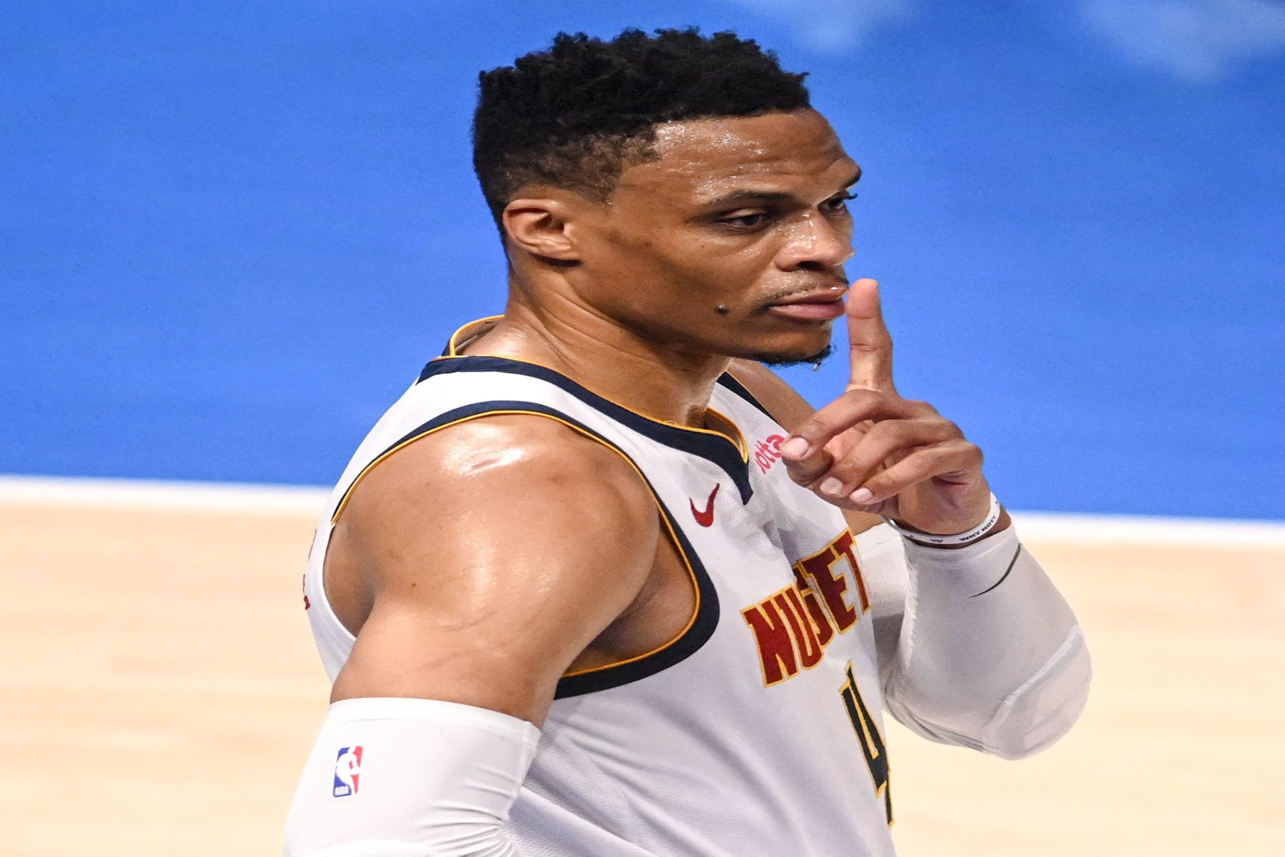 Russell Westbrook with Denver Nuggets