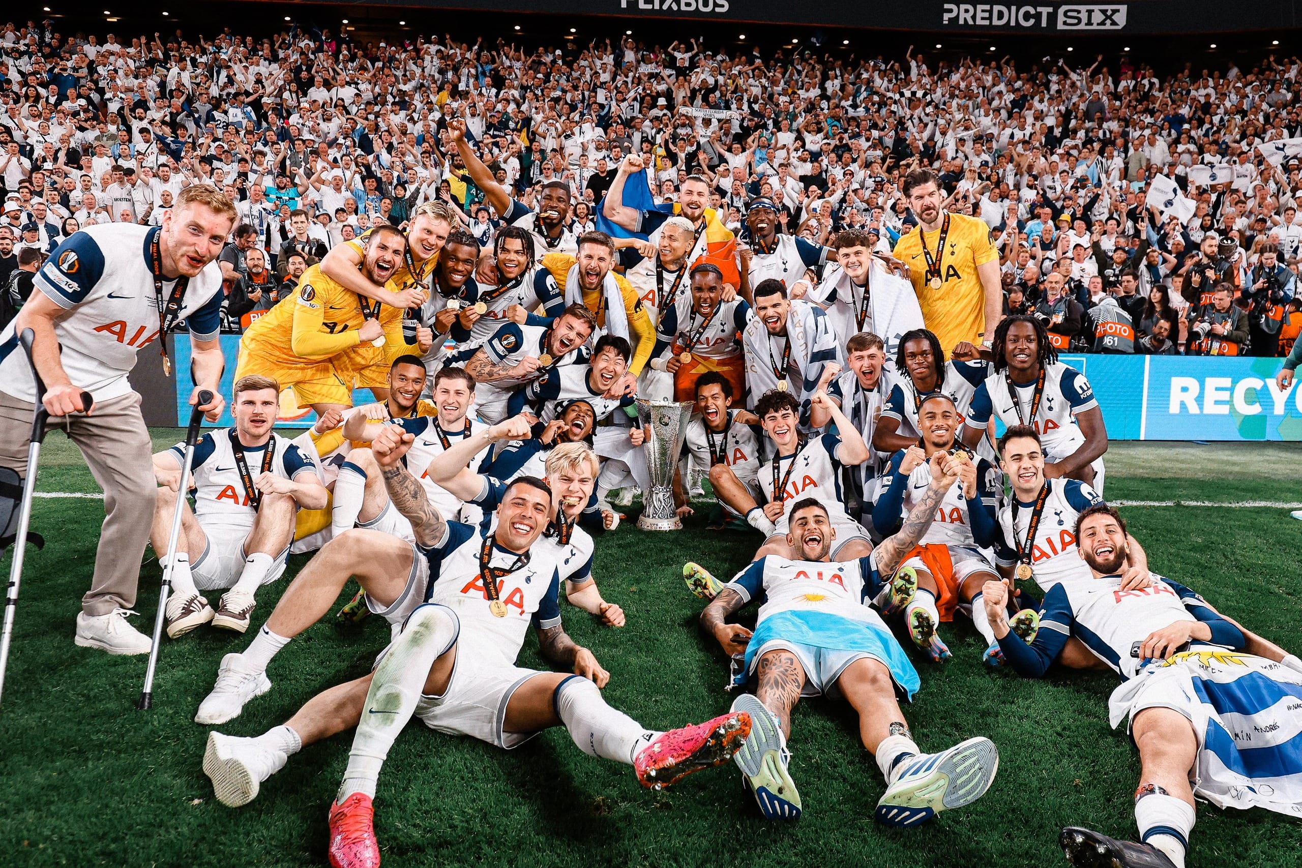 UEFA Europa League 2024-25 Winners Tottenham Hotspur