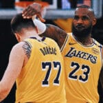 LeBron James and Luka Doncic