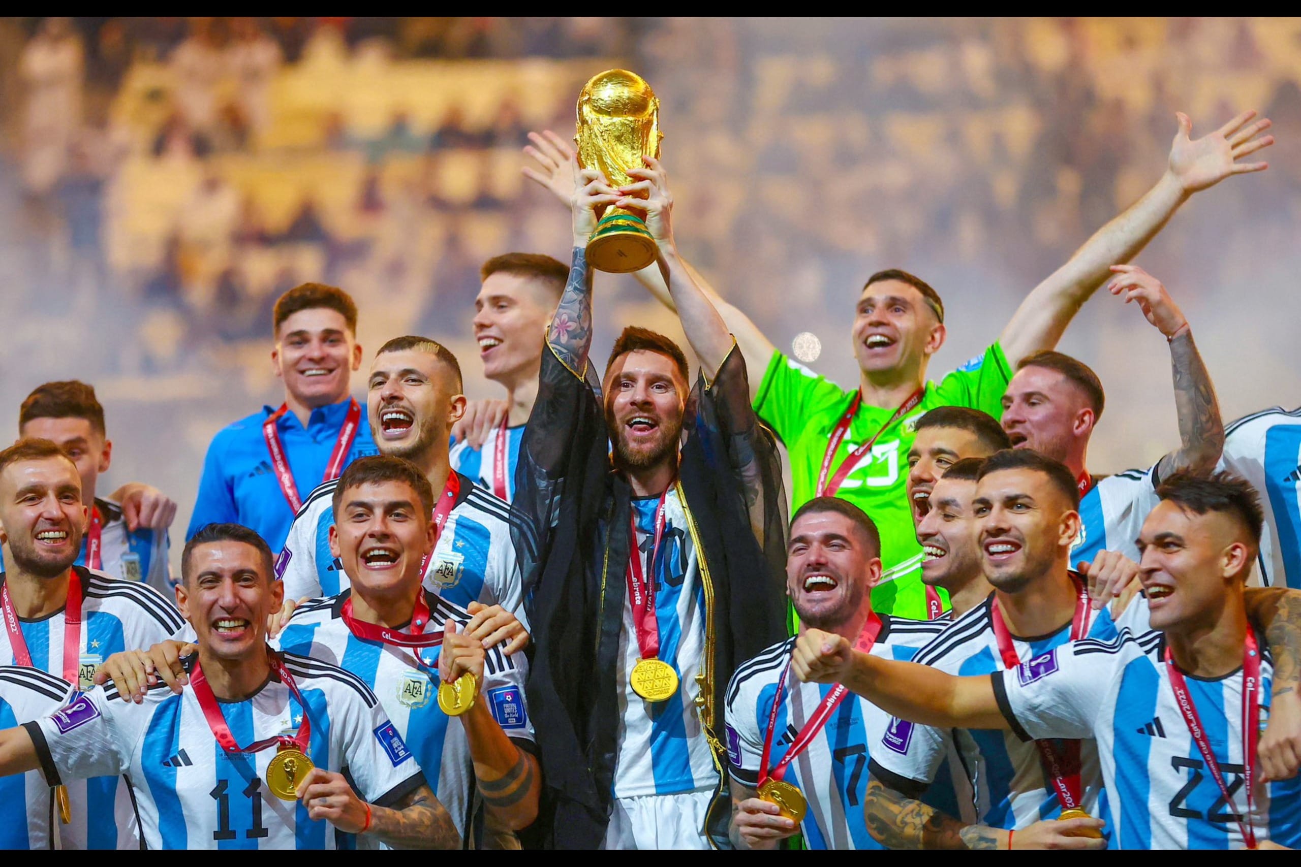 2022 FIFA World Cup Winners Argentina National Football Team