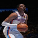 Forward Jalen Williams of OKC in 2025 NBA Finals