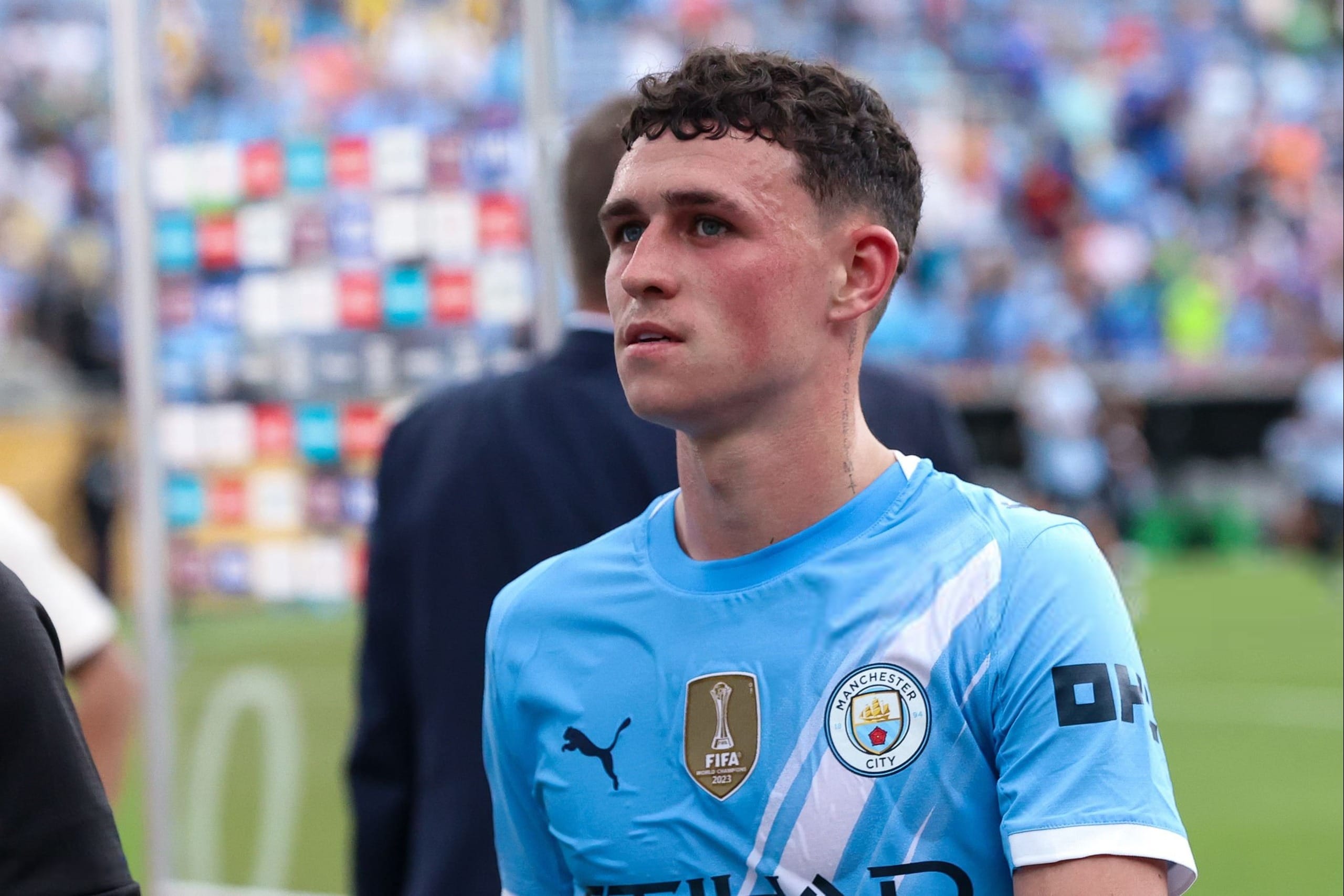 Phil Foden at Premier League side Manhester City