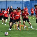 River Plate Team in Practice