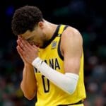 Tyrese Haliburton Injury in Pacers vs OKC NBA Finals Game 7