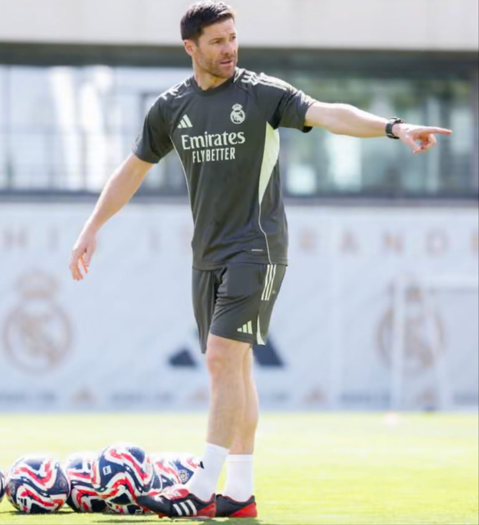 Real Madrid Coach Xabi Alonso
